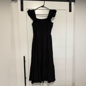 Black Midi Maternity Dress from Pink Blush NWOT